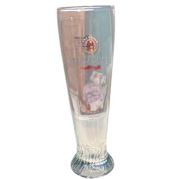 Vintage Paulaner München Weissbier Swirled German Beer Glass; .5 Liters - Picture 9 of 10